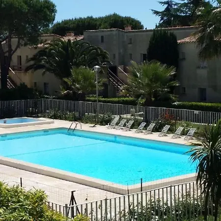 065 Cap D'agde Piscine Parking Proche Village Naturiste アパート アグド